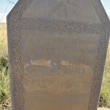 STRYDOM Johanna S.M. nee SWANEPOEL 1841-1911