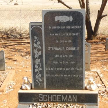 SCHOEMAN Stephanus Cornelius 1884-1958