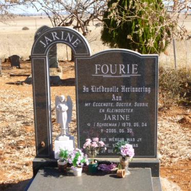 FOURIE Jarine nee SCHOEMAN 1979-2005