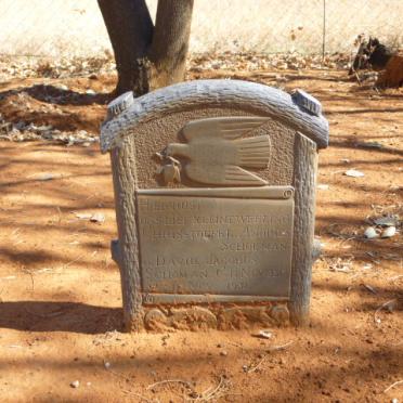 SCHOEMAN Christoffel Andries 1931-1931 :: SCHOEMAN David Jacobus 1931-1931