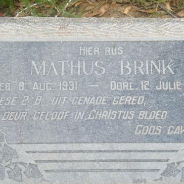 BRINK Mathus 1931-1945