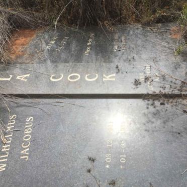 COCK Wilhelmus Jacobus, la 1911-1989 &amp; Maria Aletta MEIRING 1903-1981