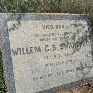 SWANEPOEL Willem C.S. 19??-1970