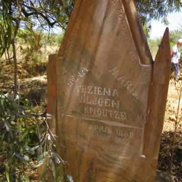VILJOEN Anna Maria Tyziena nee KNOUTZE 1862-1939