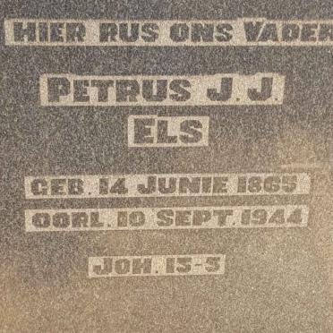 ELS Petrus J.J. 1865-1944