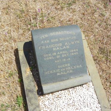 MALAN Francois Alwyn 1944-1945