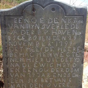 HAVENGA B.P. 1799-1871