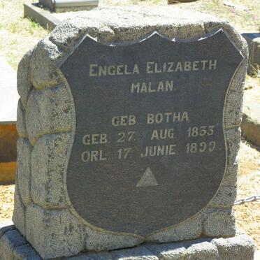MALAN Engela Elizabeth nee BOTHA 1833-1899