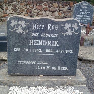 BEER Hendrik, de 1943-1943