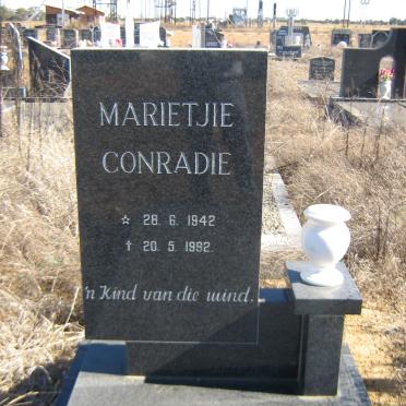 CONRADIE Marietjie 1942-1992