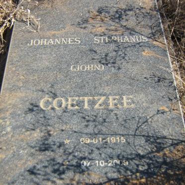 COETZEE Johannes Stephanus 1915-2009