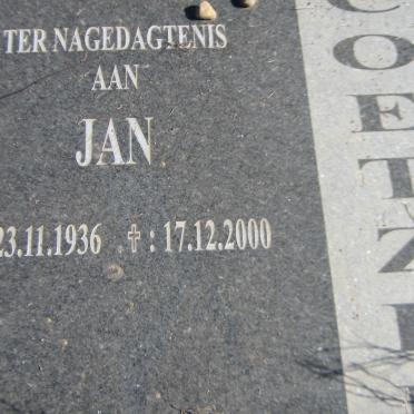 COETZEE Jan 1936-2000