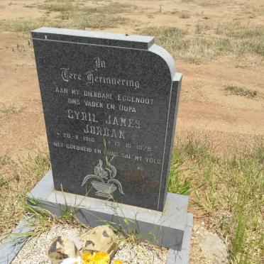 JORDAN Cyril James 1910-1979