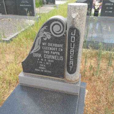 JOUBERT Dirk Cornelis 1934-1977