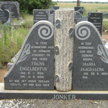 JONKER Frans Engelbertus 1924-1965 en Maria Magdalena 1930-