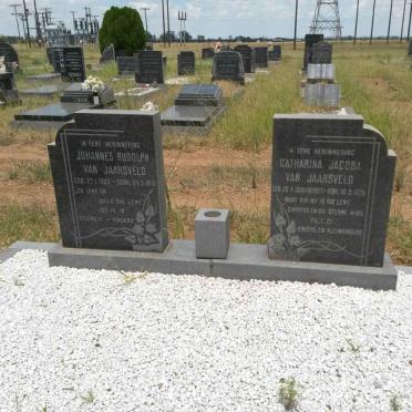 JAARSVELD Johannes Rudolph, van 1903-1972 &amp; Catharina Jacoba HERBST 1906-1975