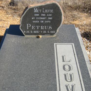 LOUW Petrus 1925-1989