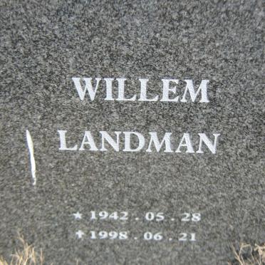 LANDMAN Willem 1942-1998