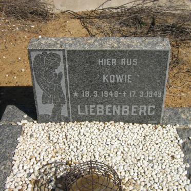 LIEBENBERG Kowie 1948-1949