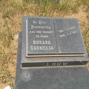 LOUW Susara Cornelia 1905-1981