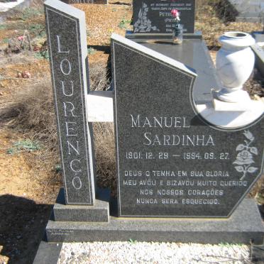 LOURENCO Manuel Sardinha 1901-1994