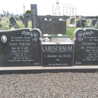 LABUSCHAGNÉ Gert Pieter 1913-1972 &amp; Susanna Maria FOUCHÉ 1914-1978