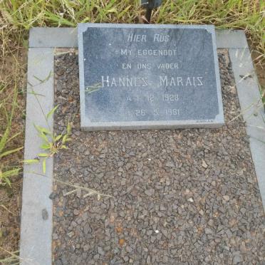 MARAIS Hannes 1928-1981