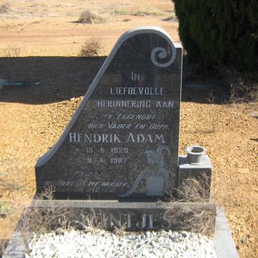 MEINTJES Hendrik Adam 1929-1987
