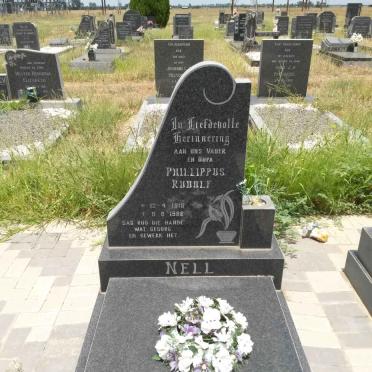 NELL Phillippus Rudolf 1915-1986