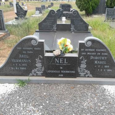 NEL Abel Hermanus 1925-2000 &amp; Dorothy Mabel 1929-1984