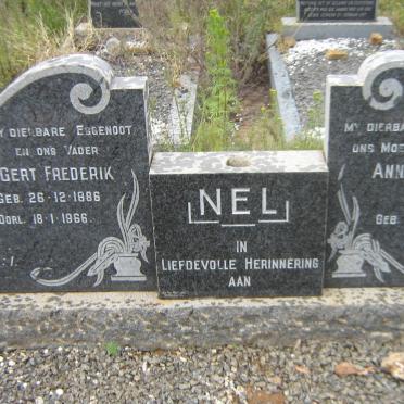 NEL Gert Frederik 1886-1966 &amp; Anna Susanna Dorothea KLAASEN 1906-1971