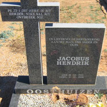 OOSTHUIZEN Jacobus Hendrik 1926-2008