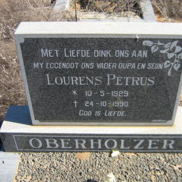 OBERHOLZER Lourens Petrus 1929-1990