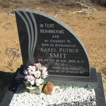 SMIT Sarel Petrus 1927-2003