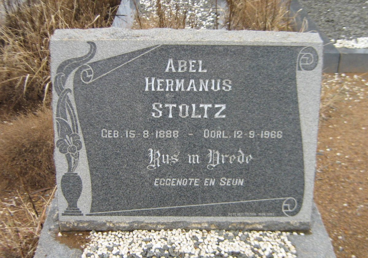 STOLTZ Abel Hermanus 1888-1966