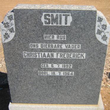 SMIT Christiaan Frederick 1892-1964