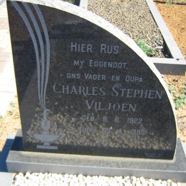 VILJOEN Charles Stephen 1922-1985