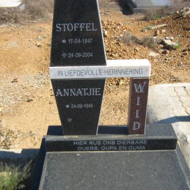 WIID Stoffel 1947-2004 &amp; Annatjie 1945-