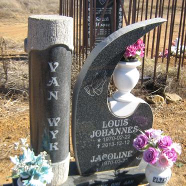 WYK Louis Johannes, van 1970-2013 &amp; Jacoline 1970-
