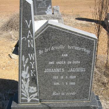 WYK Johannes Jacobus, van 1908-1983