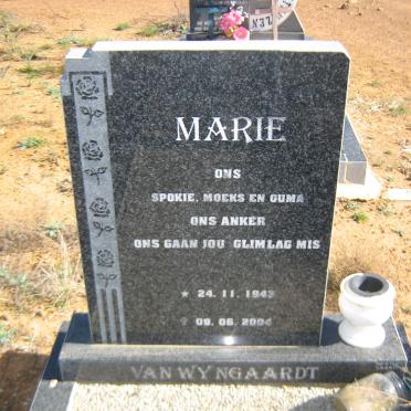 WYNGAARDT Marie, van 1943-2004
