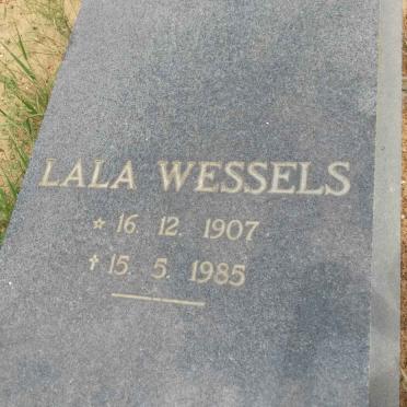 WESSELS Lala 1907-1985