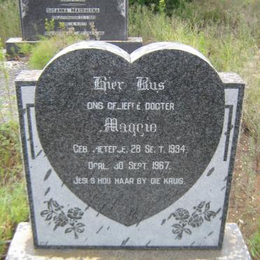 ? Maggie nee PIETERSE 1934-1967