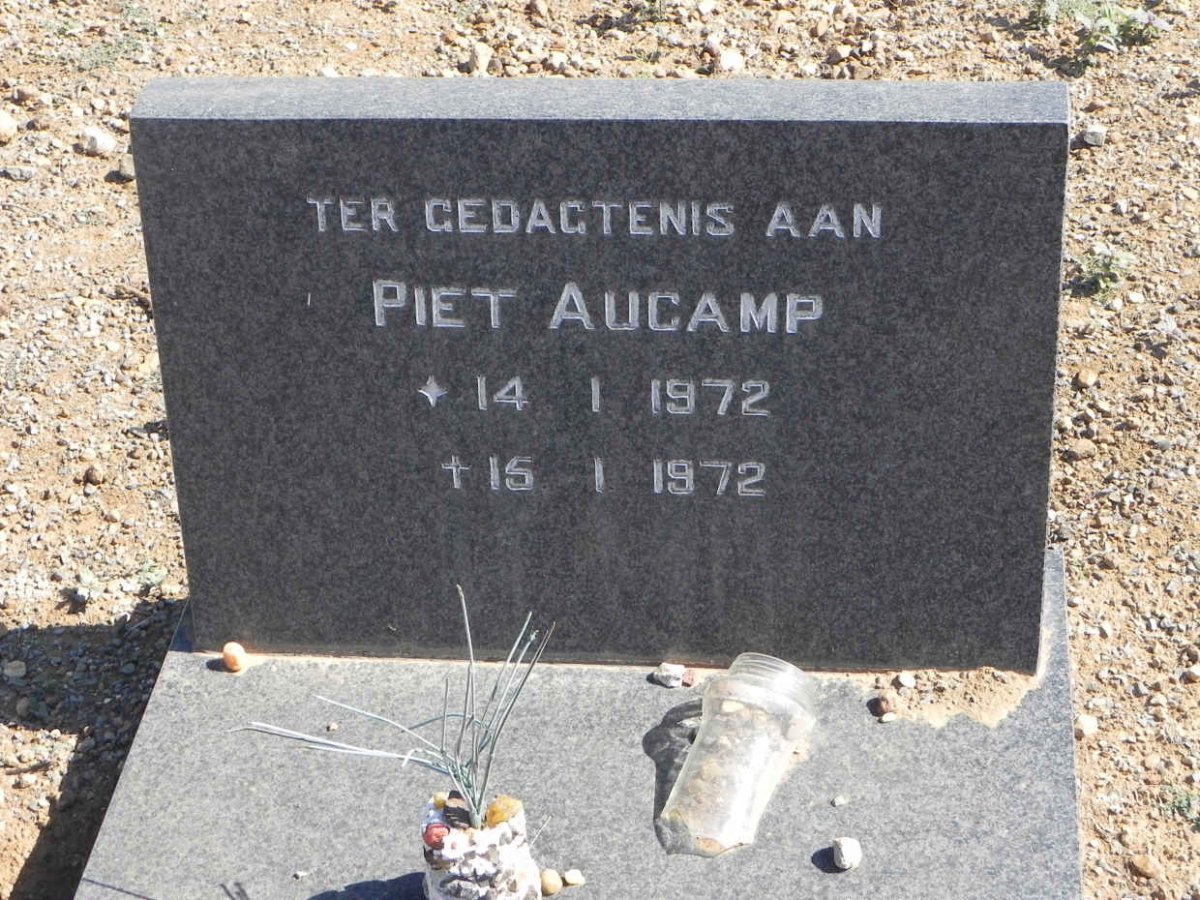 AUCAMP Piet 1972-1972