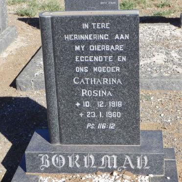 BORNMAN Catharina Rosina 1918-1960