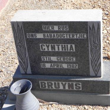 BRUYNS Cynthia 1982-1982