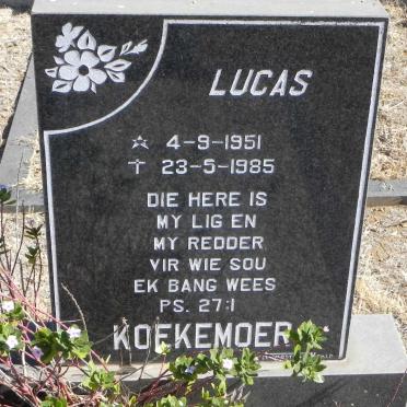 KOEKEMOER Lucas 1951-1985
