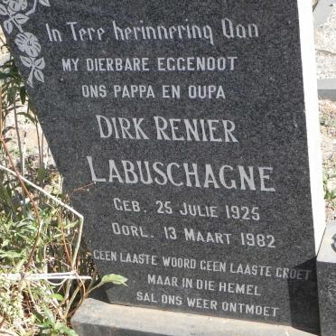 LABUSCHAGNE Dirk Renier 1925-1982