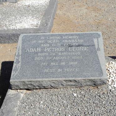 LEONIE Adam Petrus 1860-194?