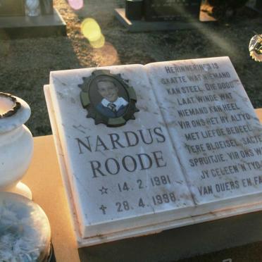 ROODE Nardus 1981-1998